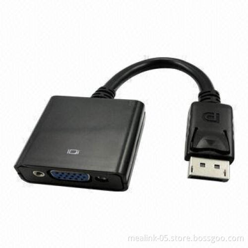 DP M to VGA F Cable